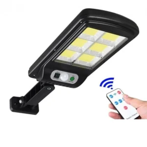 Соларен LED прожектор 300W с дистанционно управление и сензор за движение