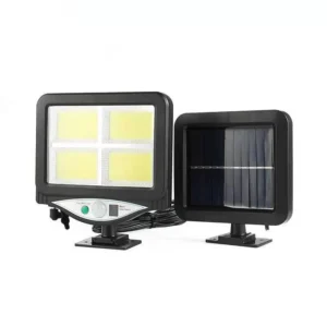 Соларен LED прожектор с отделен панел и сензор за движение