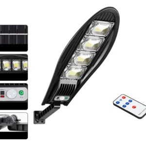 Качествена соларна LED лампа 1600w със сензор