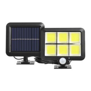 Соларен LED планиран панел с детектор за движение