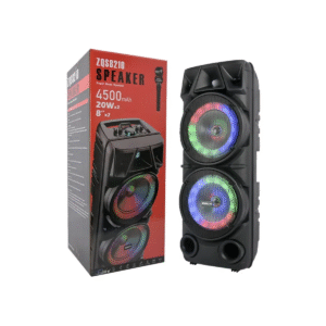 Караоке Тонколона с осветление и микрофон