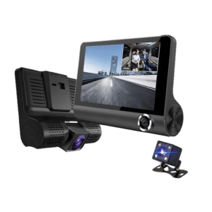 Видеорегистратор с 3 камери Full HD резолюция