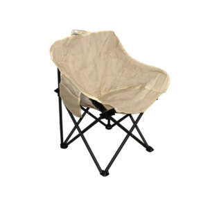 Сгъваем къмпинг стол с джоб, бежов